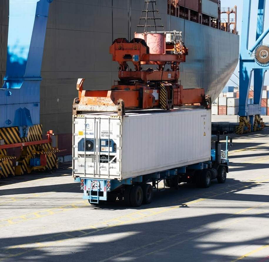 Transporte terrestre — contenedor completo FCL