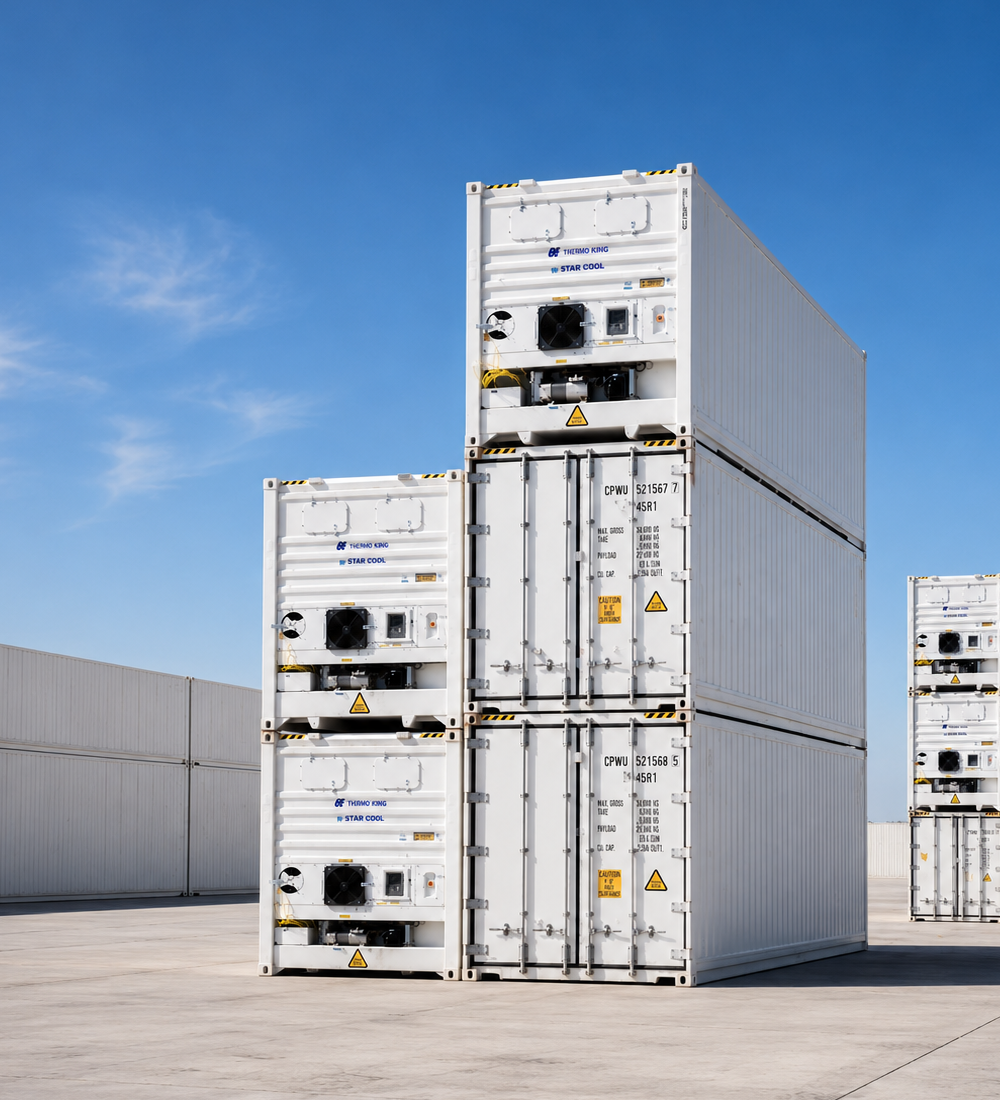 Transporte terrestre refrigerado — contenedor reefer