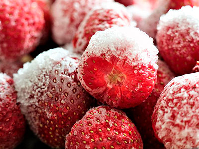 About of Frozen strawberries Logistics Peru